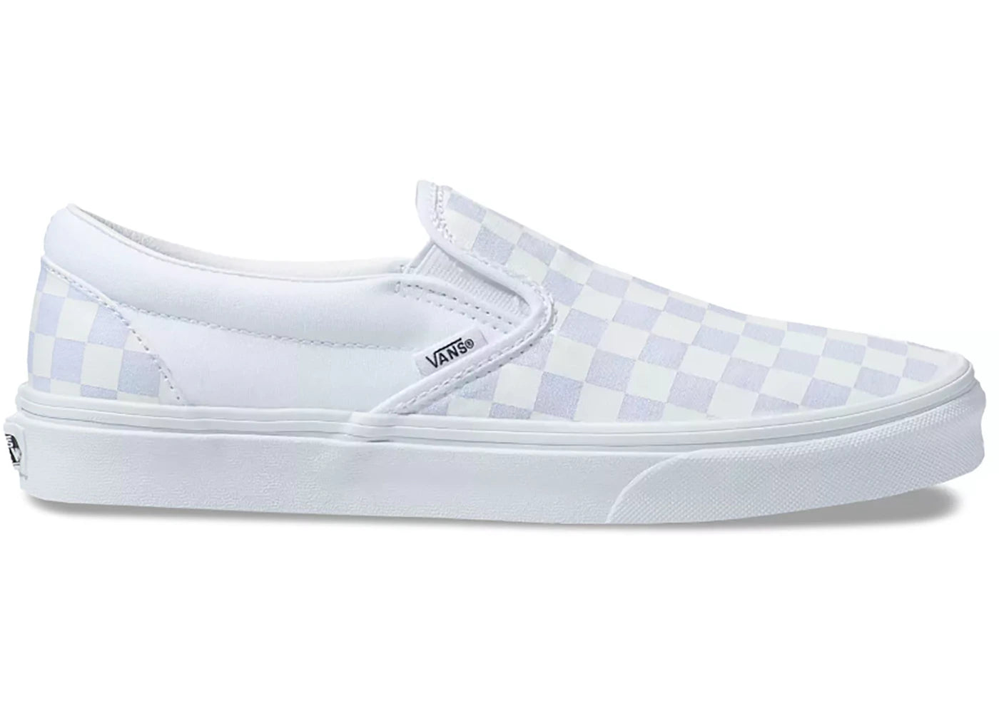 Vans Classic Slip-On-White Checkerboard