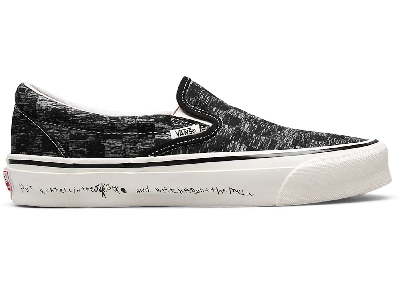 Vans Classic Slip-On-LX Jim Goldberg TV Static