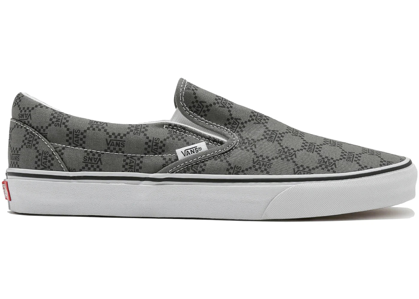 Vans Classic Slip-On Monogram Pewter