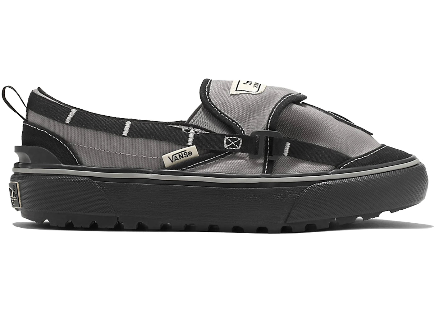 Vans Classic Slip-On Backpack-Nicole McLaughlin Gray