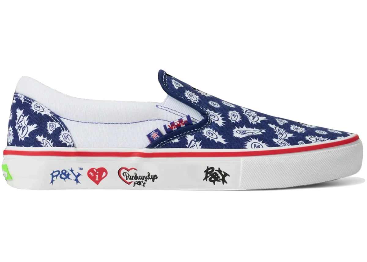 Vans Classic Slip-On punkandyo Navy - main view