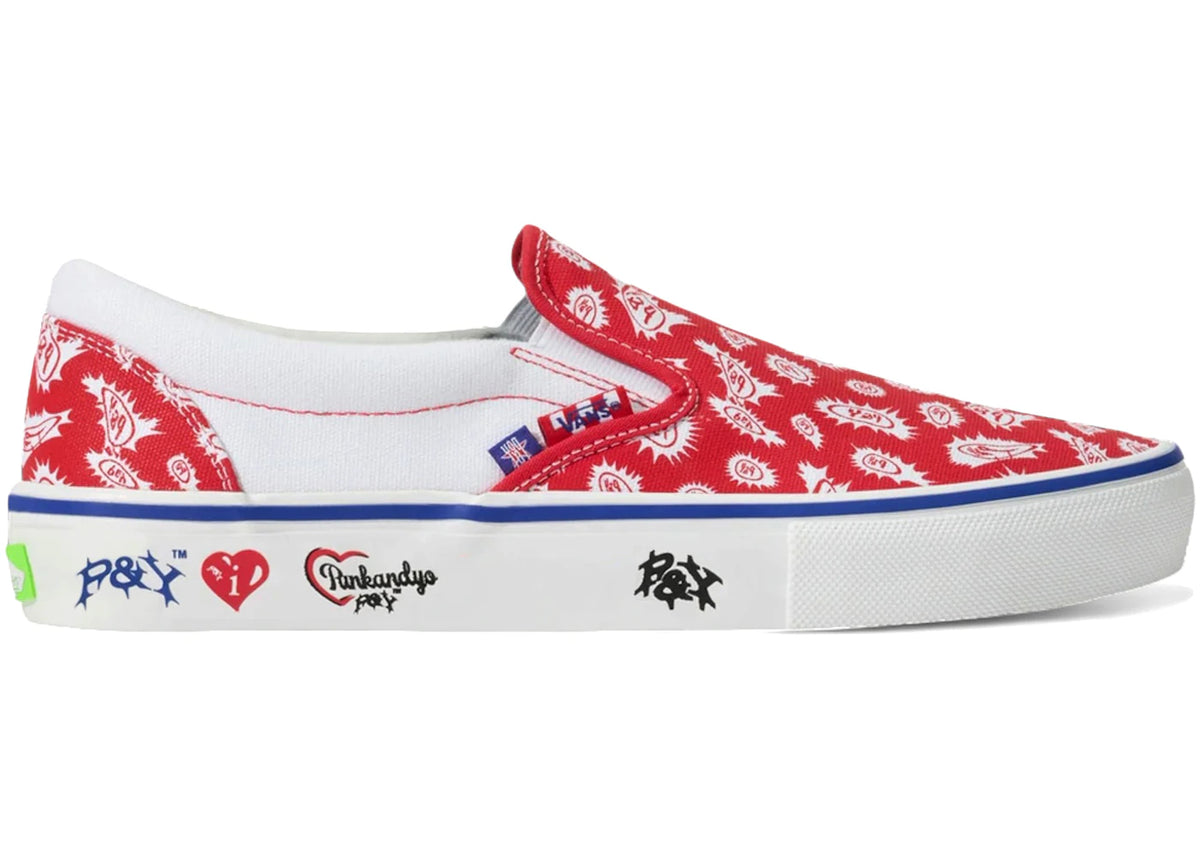 Vans Classic Slip-On punkandyo Red - main view