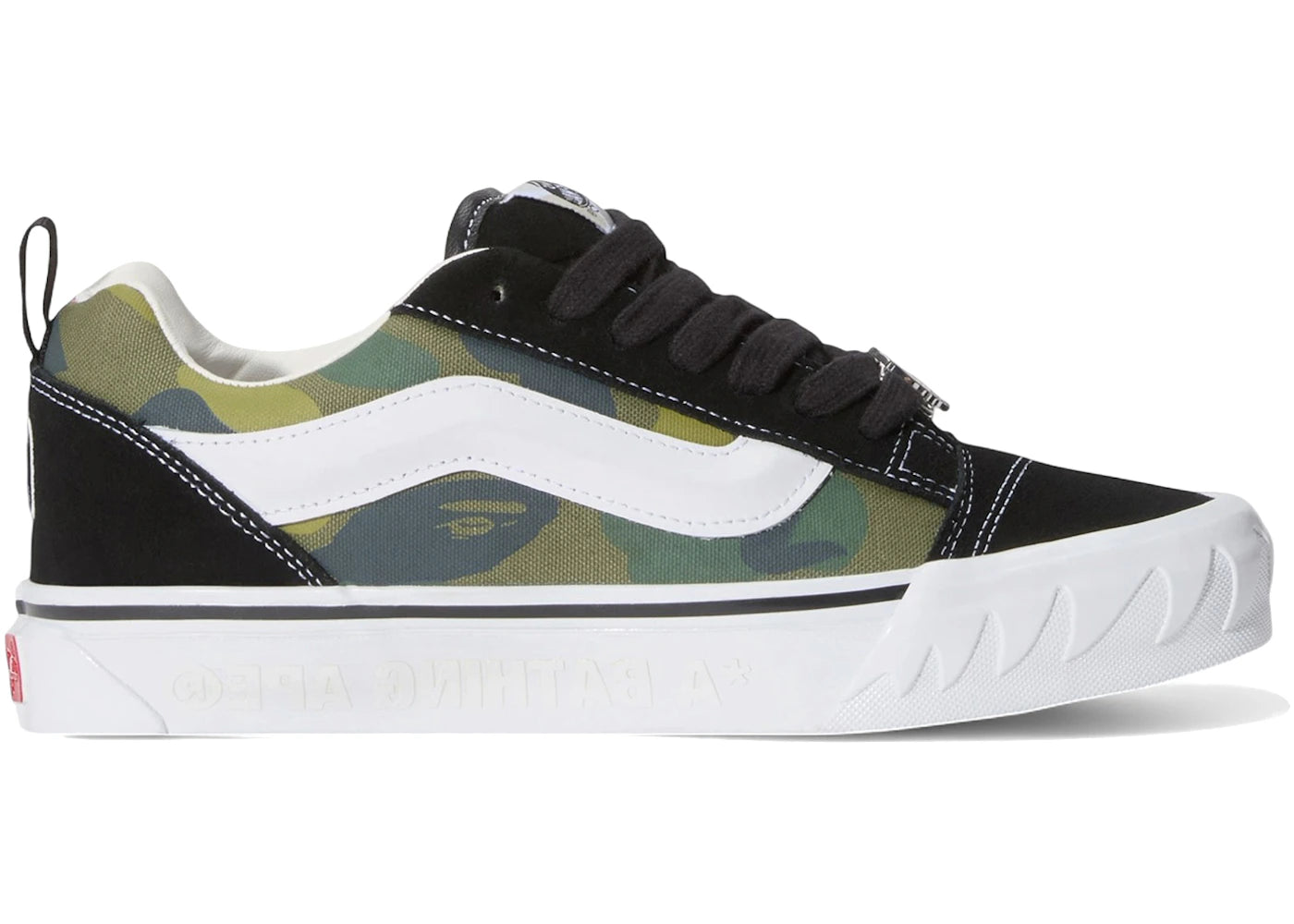 Vans Knu Skool Bape Camo Green - main view