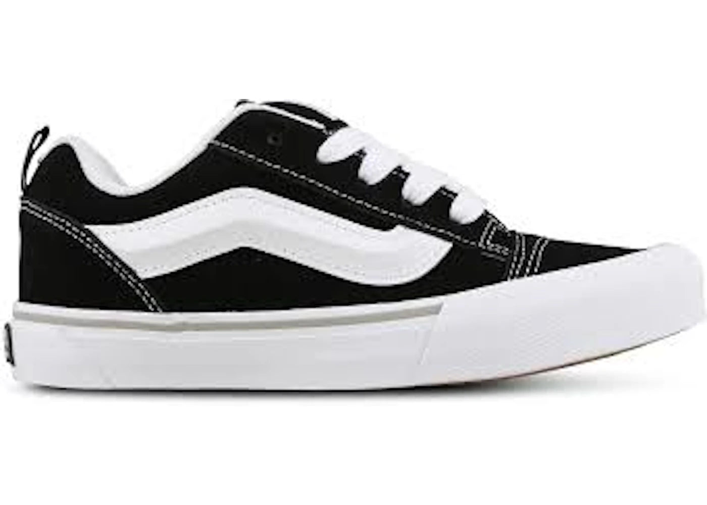 Vans Knu Skool-Black White (Youth)