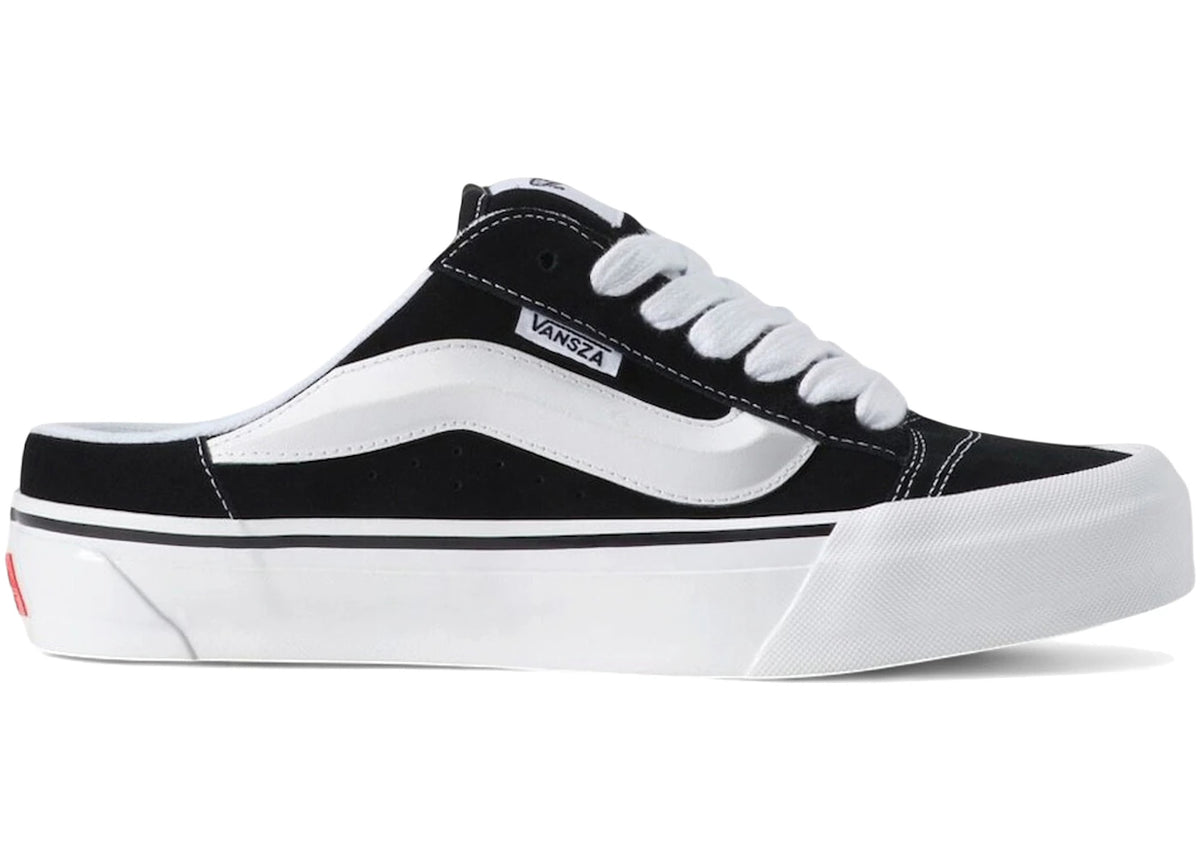 Vans Knu Skool Mule SZA Black White - main view