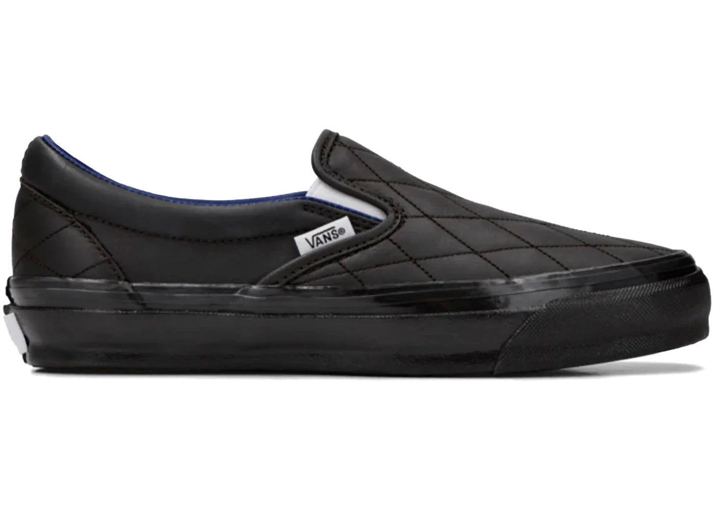 Vans LX Classic Slip-On 98 Quilted Leather Black