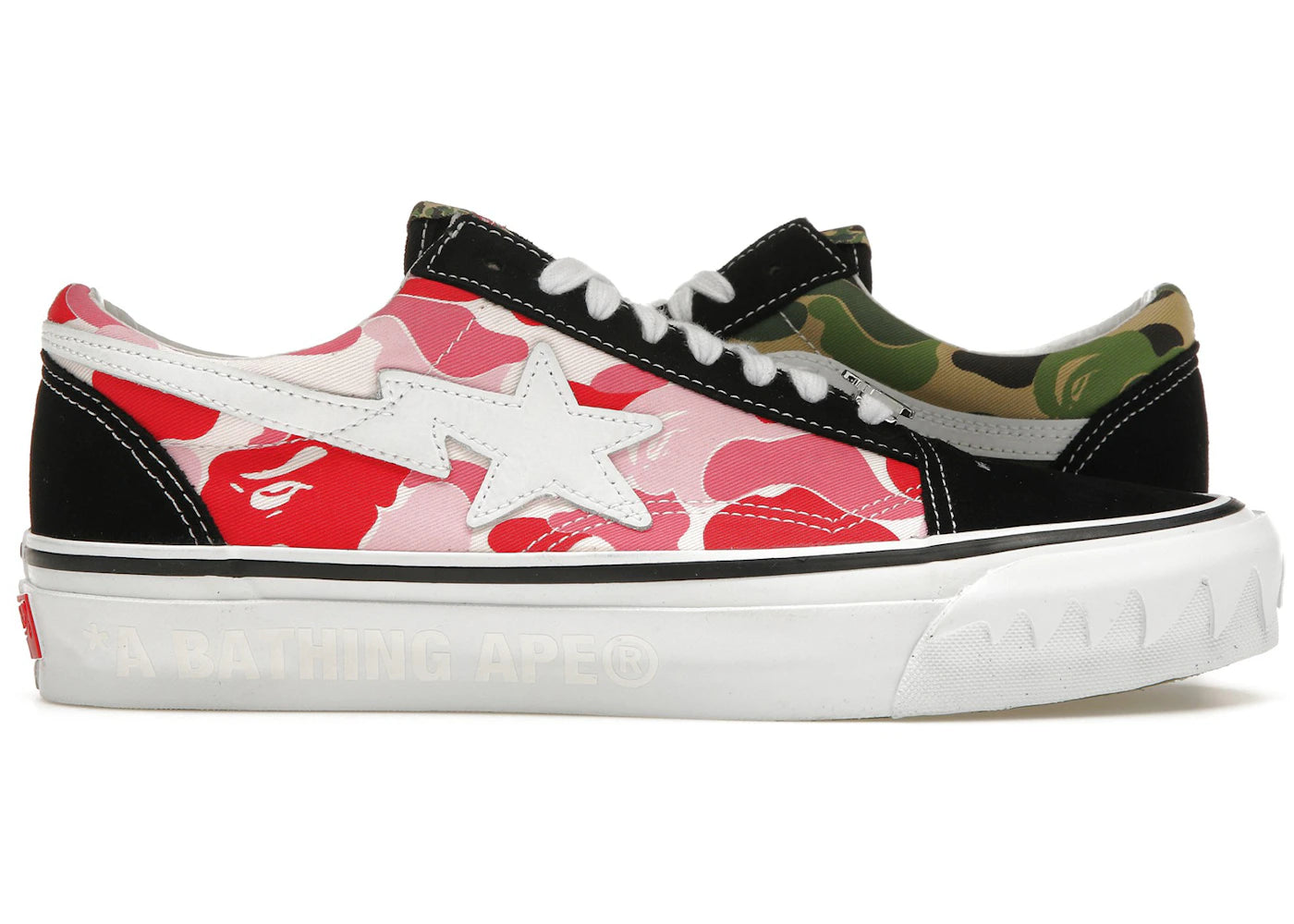 Vans LX Old Skool-Bape ABC Multi-Camo