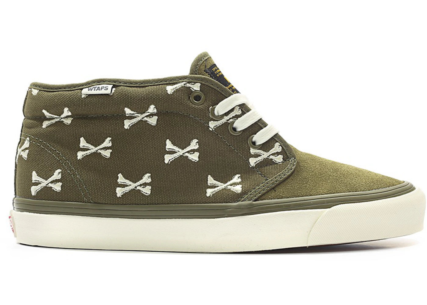 Vans Chukka Boot-WTAPS Olive Crossbones