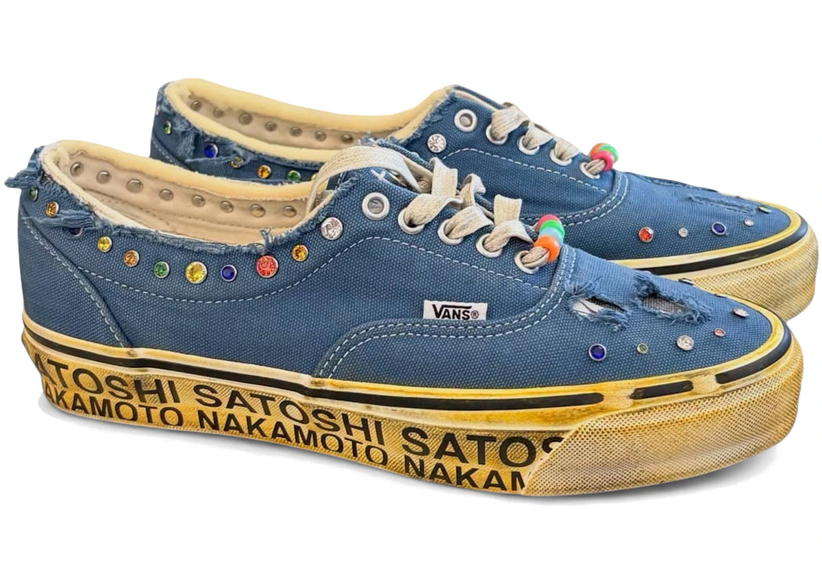 Vans OTW Era 95 Satoshi Nakamoto Round Lucky Charm Navy - main view