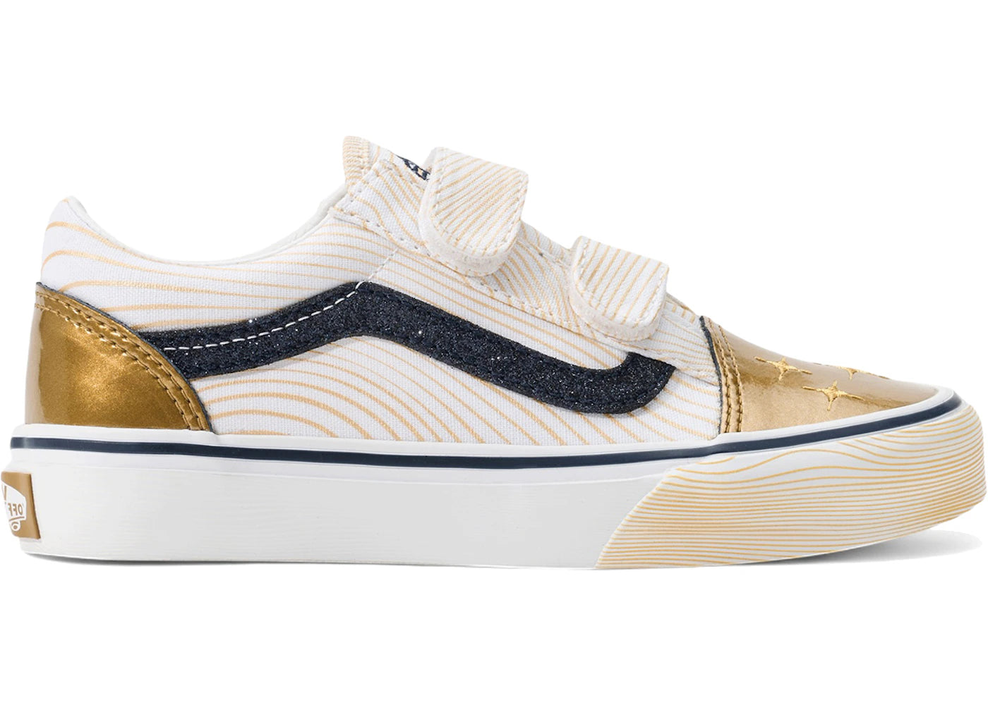 Vans Old Skool V KPop Demon Hunters Golden - main view