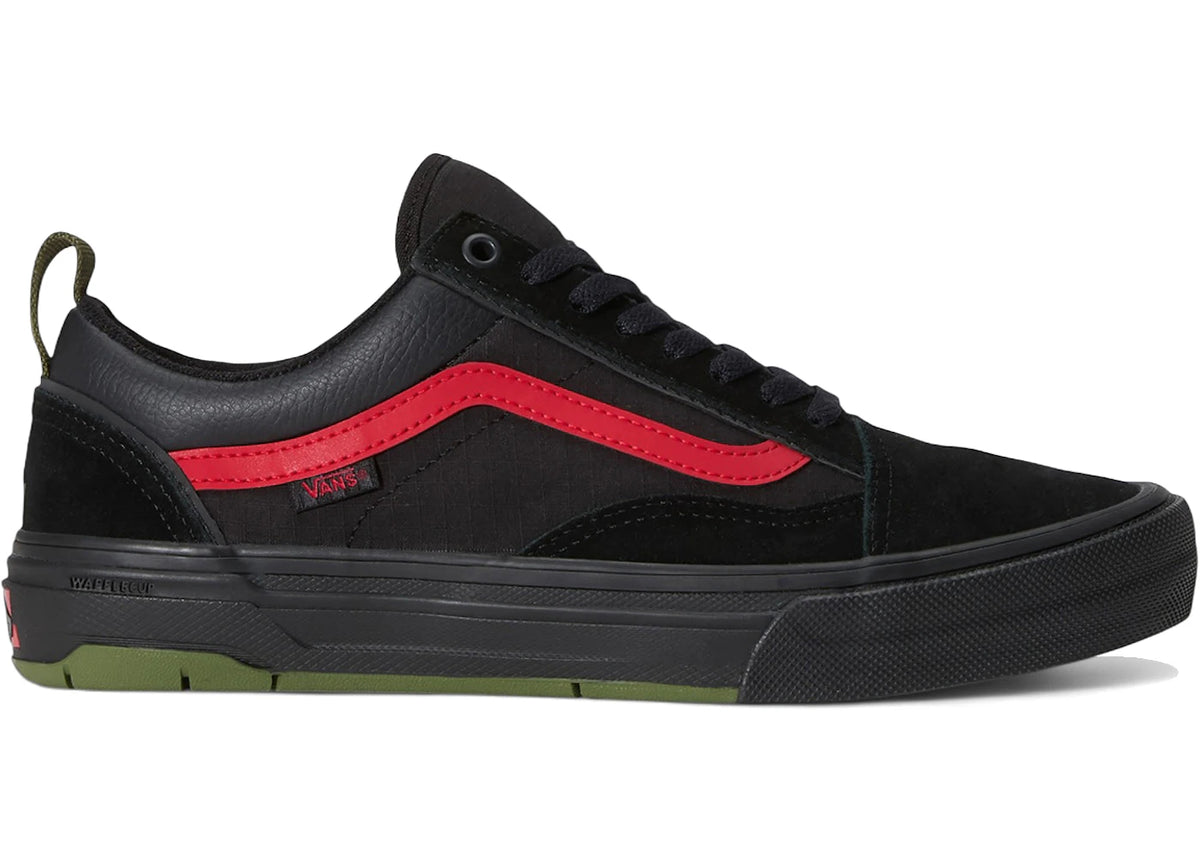 Vans Old Skool Wafflecup Atiba Jefferson Black Green - main view
