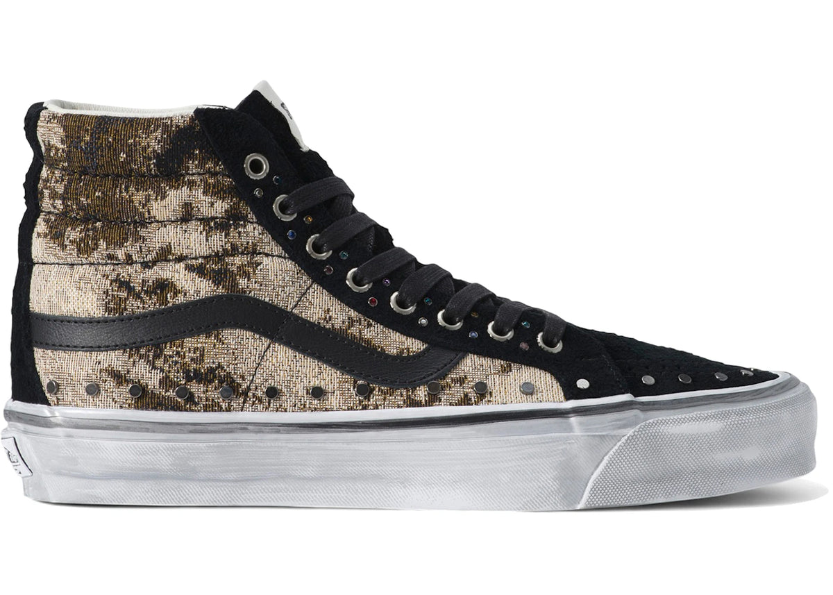 Vans Premium Sk8-Hi Floral Rivets Black - main view