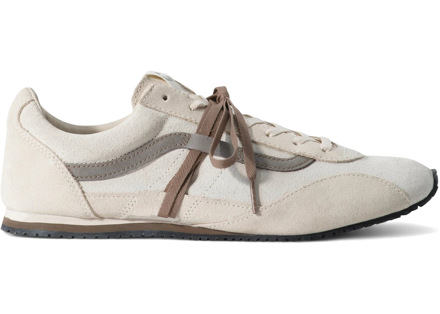 Vans Premium Super Lowpro Trainer Elevated Suede Cream - main view