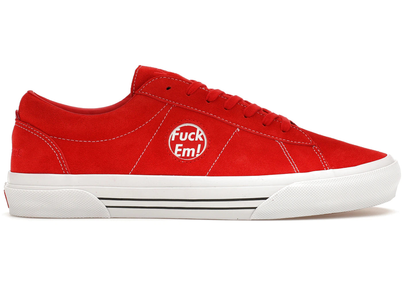 Vans Sid-Supreme Fuck Em Rouge