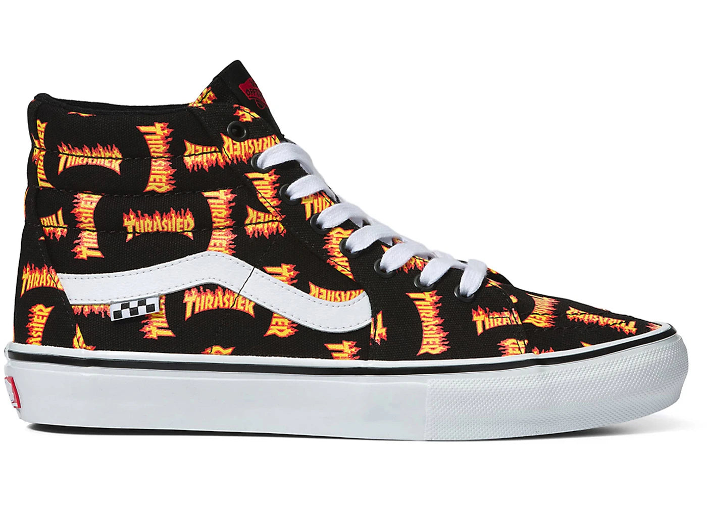 Vans Sk8-Hi Thrasher Logo intégral Noir