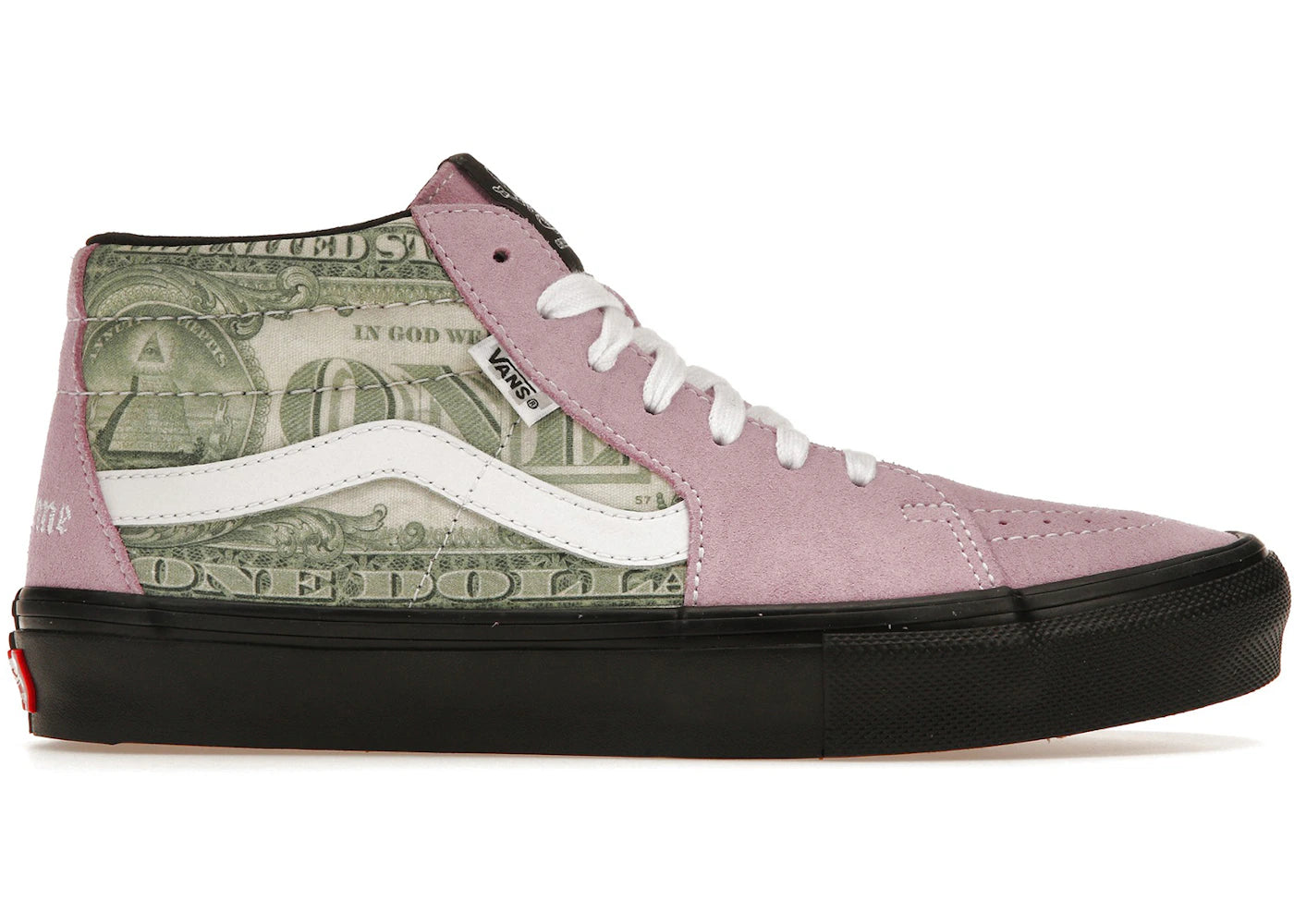 Vans Skate Grosso Mid-Supreme Dollar Pink
