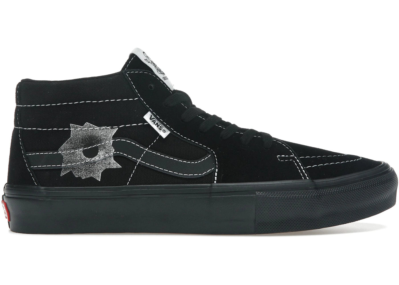 Vans Skate Grosso Mid-Supreme x Nate Lowman Black