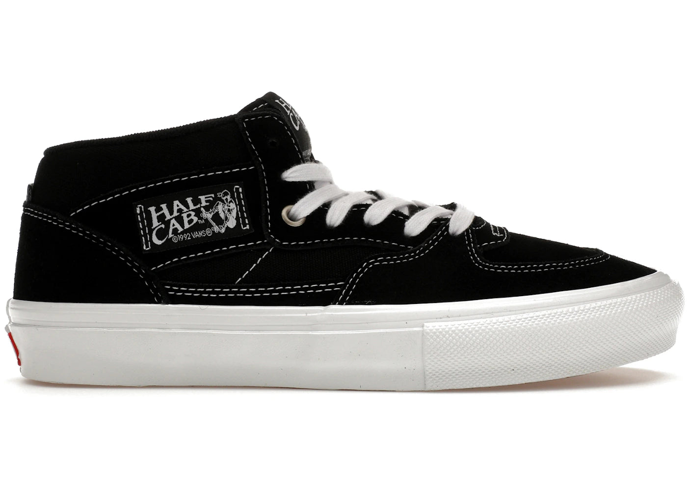 Vans Skate Half Cab-Black White