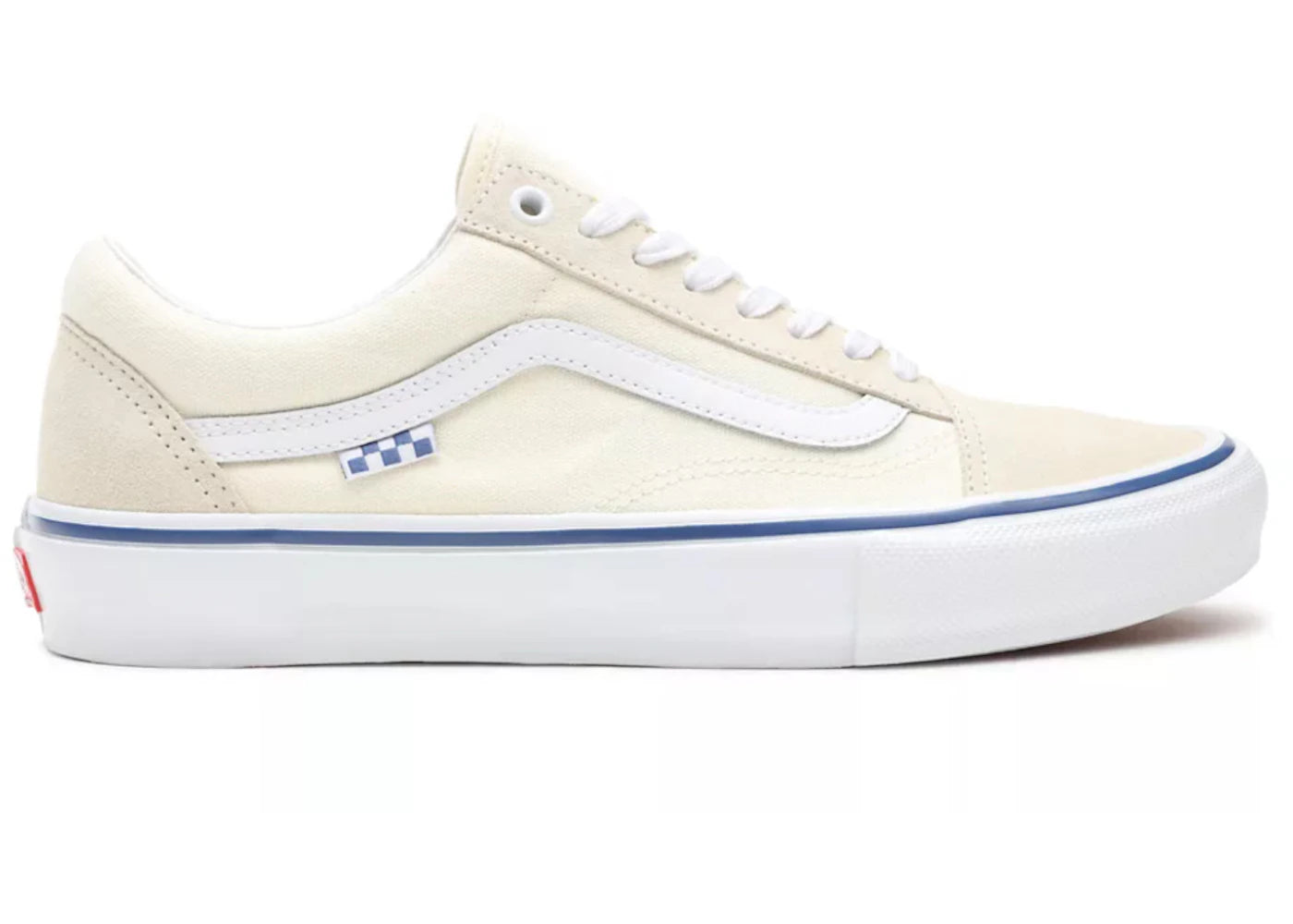 Vans Skate Old Skool-Off White Royal Blue
