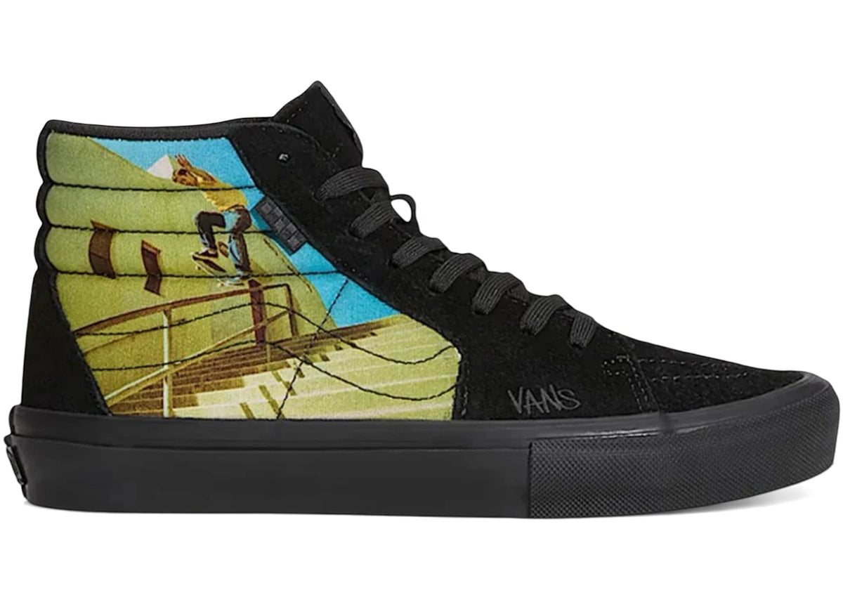 Vans Skate Sk8-Hi Atiba Jefferson Black Multi - main view
