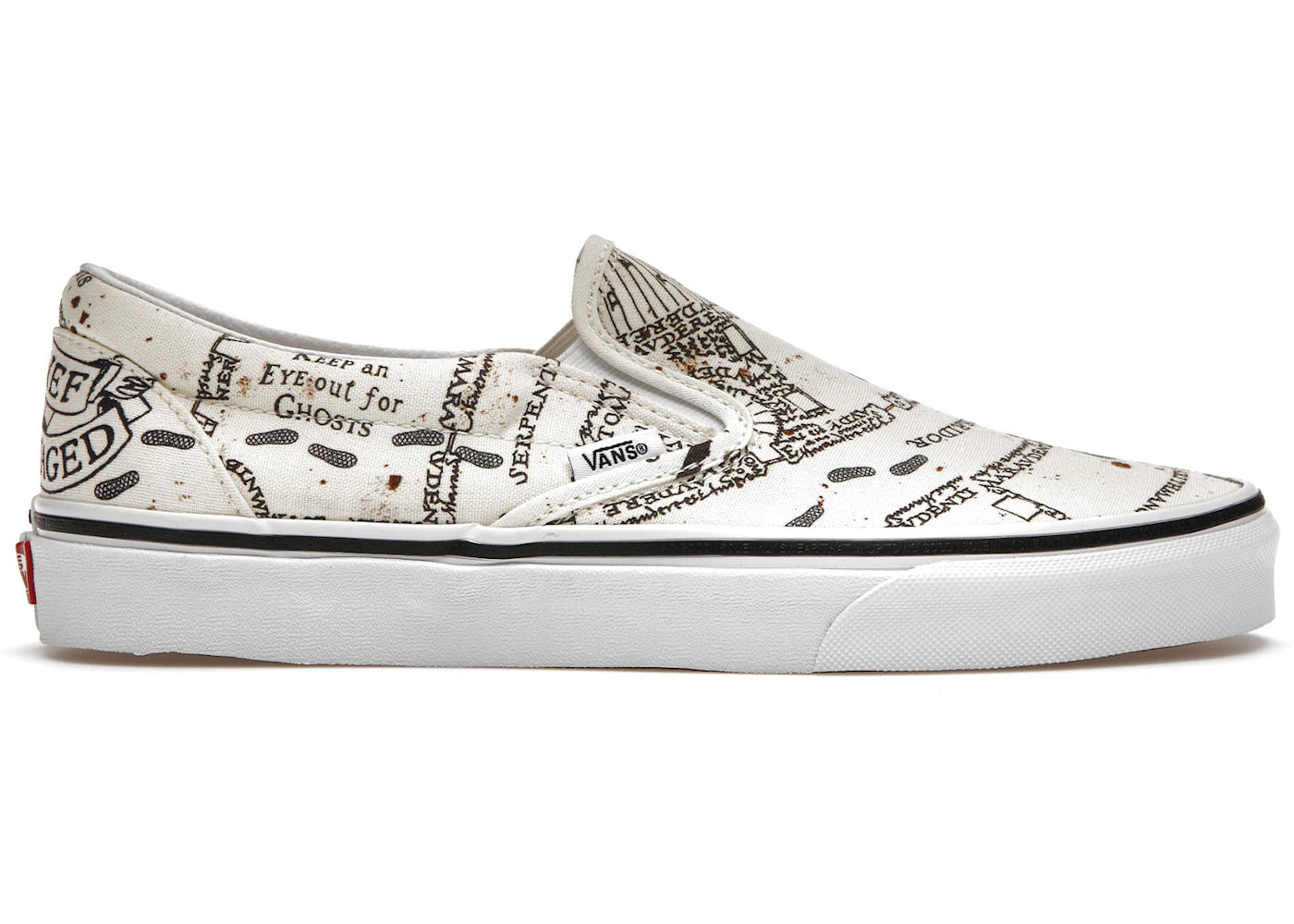 Vans Slip-On Harry Potter Marauders Map