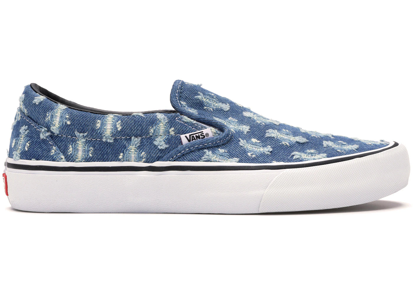 Vans Slip-On-Supreme Hole Punch Denim Blue