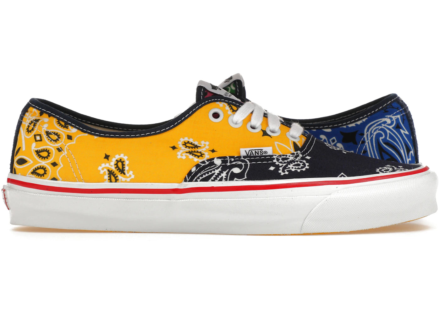 Vans Vault OG Authentic LX-Bedwin & the Heartbreakers Multi-Color Yellow Bandana