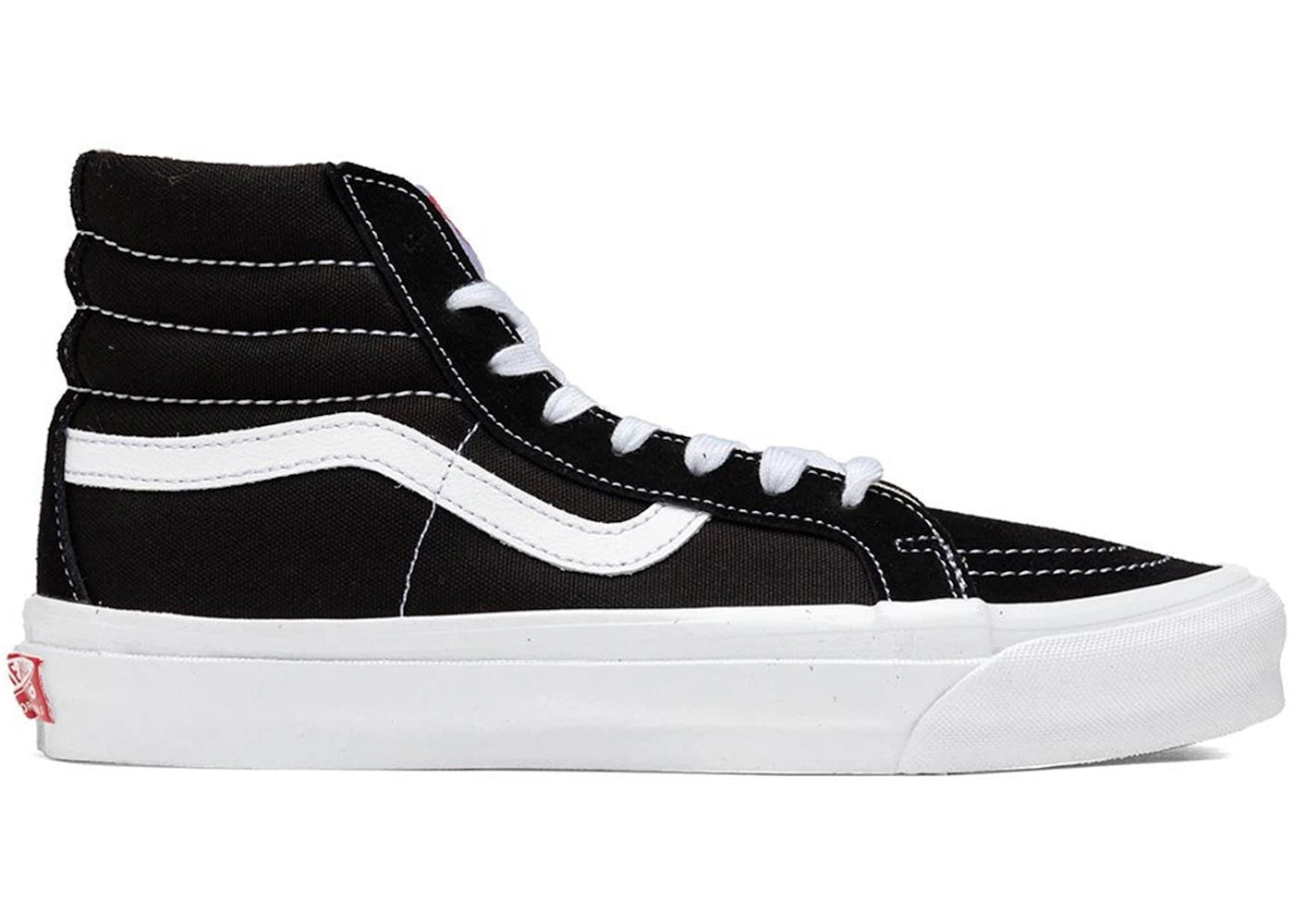 Vans Vault OG Sk8-Hi LX - Noir Blanc Pur