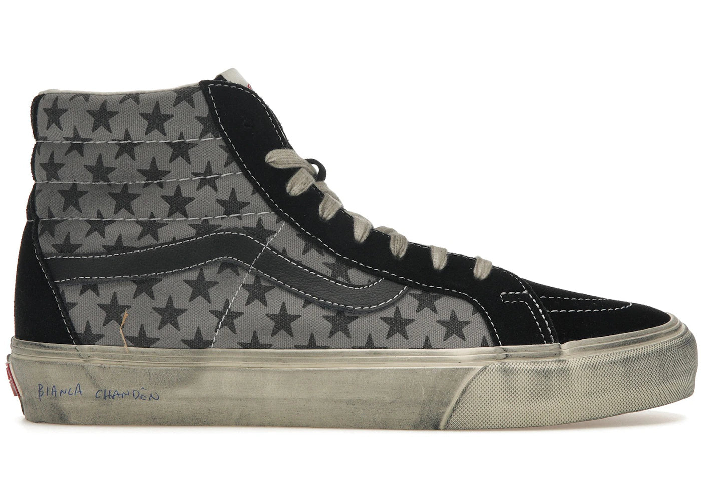 Vans Vault OG Sk8-Hi Reissue LX-Bianca Chandon Black Gray White