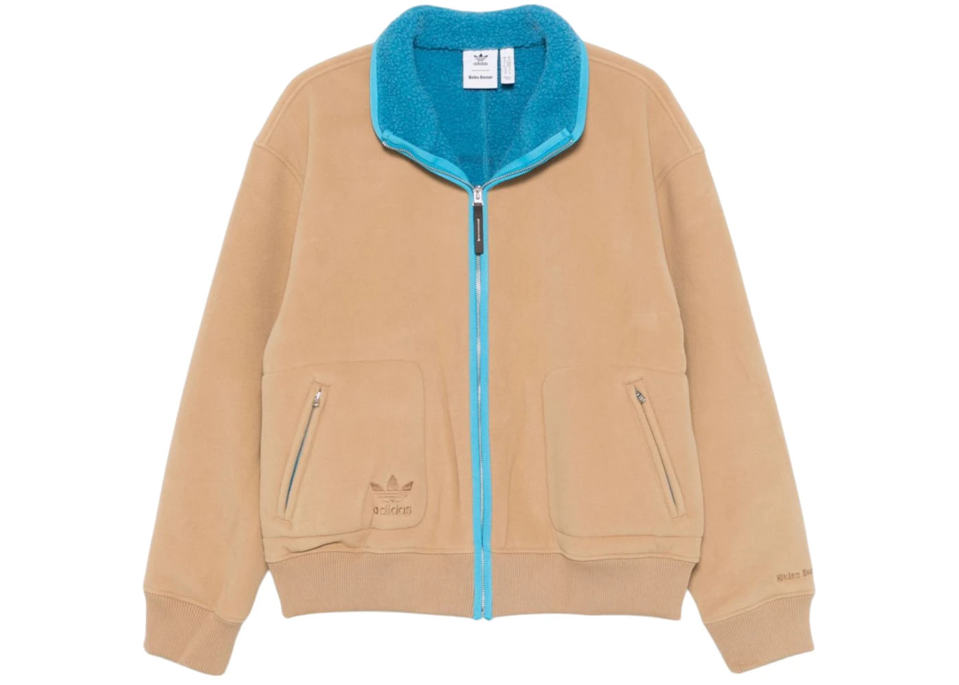 adidas Adidas x Wales Bonner Fleece Jacket-Cardboard