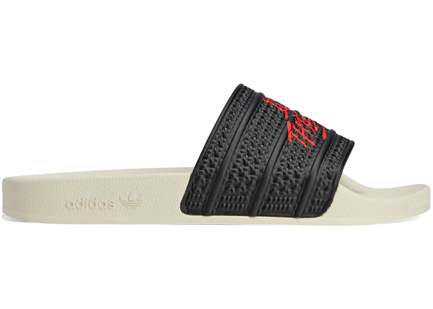 adidas Adilette Slides-100 Thieves Black Red