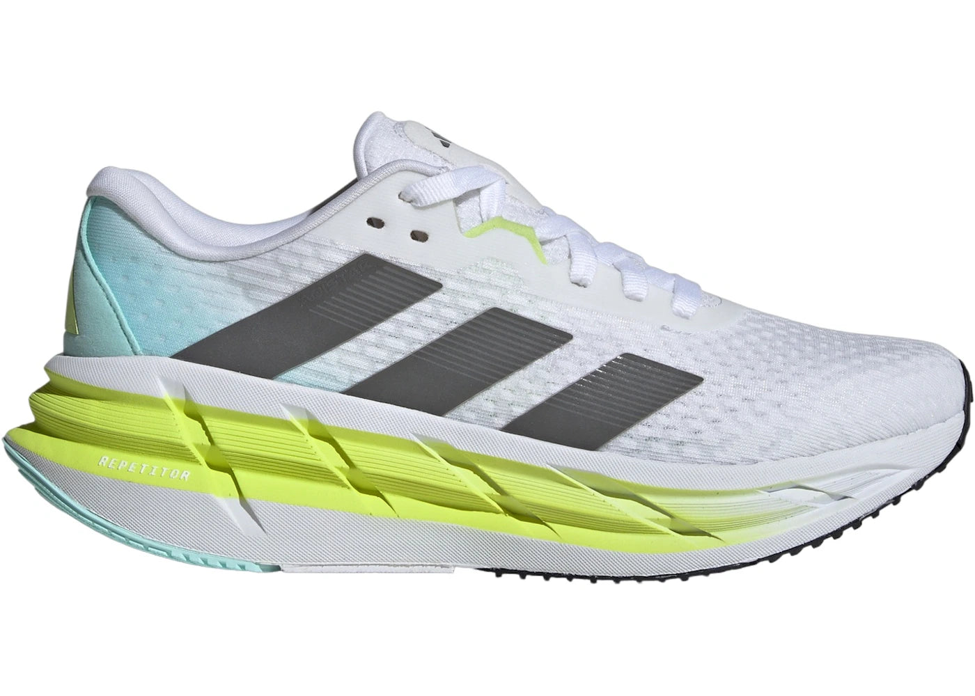 adidas Adistar 3-Cloud White Core Black Pulse Lime (Women's)