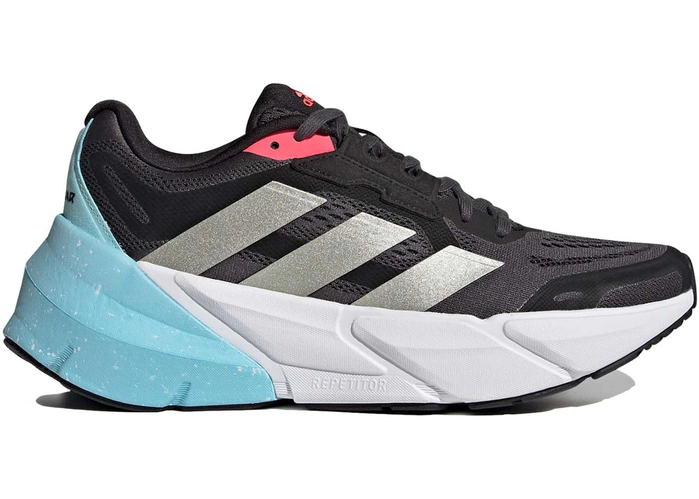 adidas Adistar-Black Silver Metallic Turbo (Women's)