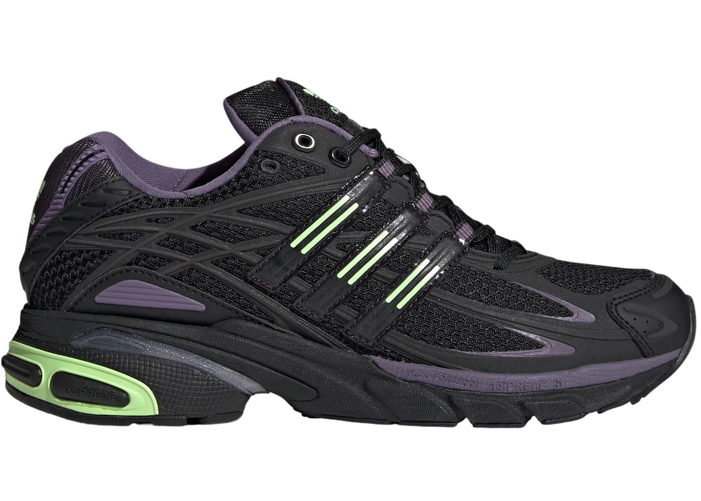 adidas Adistar Cushion-Core Black Aurora Black Green Spark (Women's)