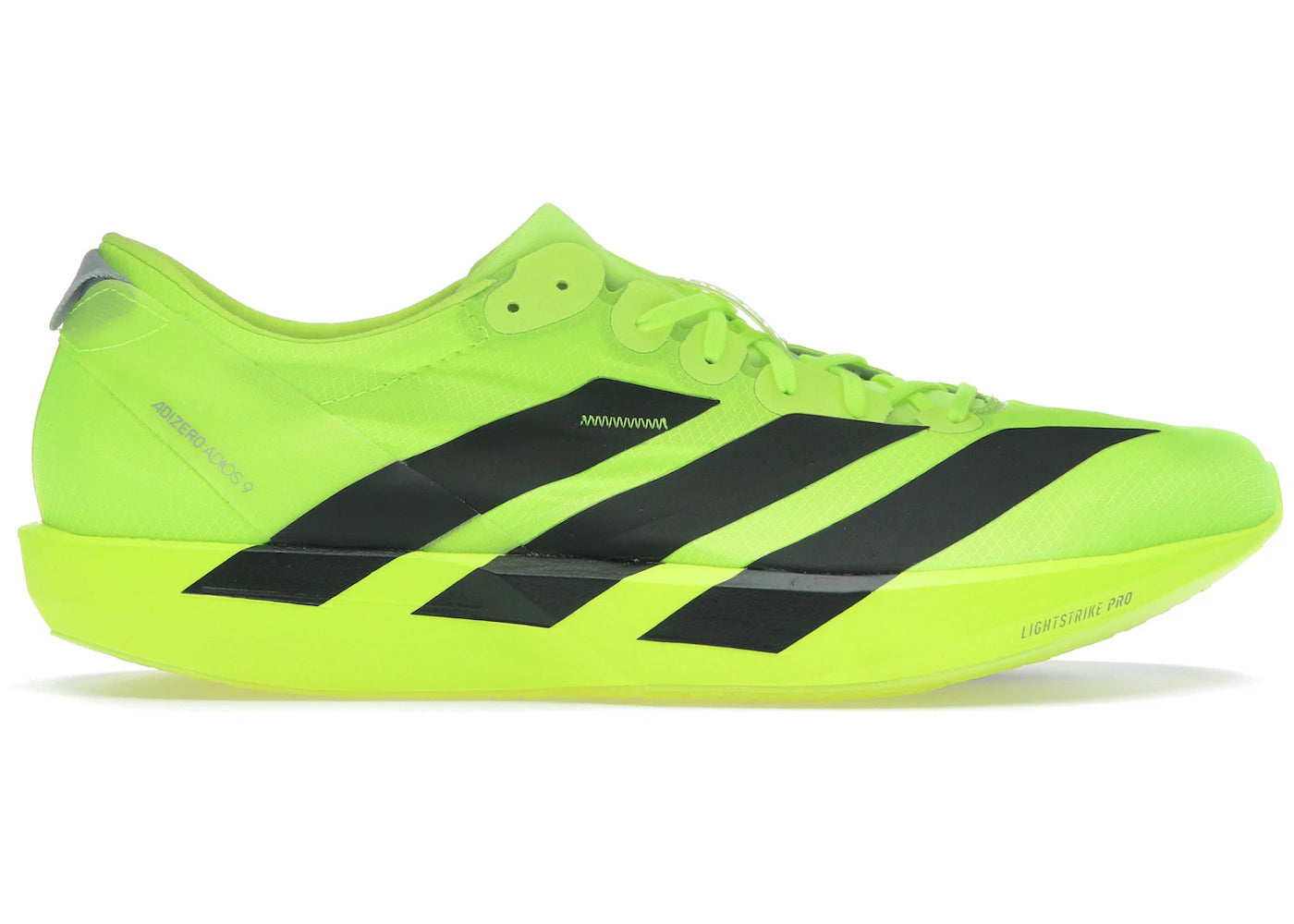adidas Adizero Adios 9-Lucid Lemon Black