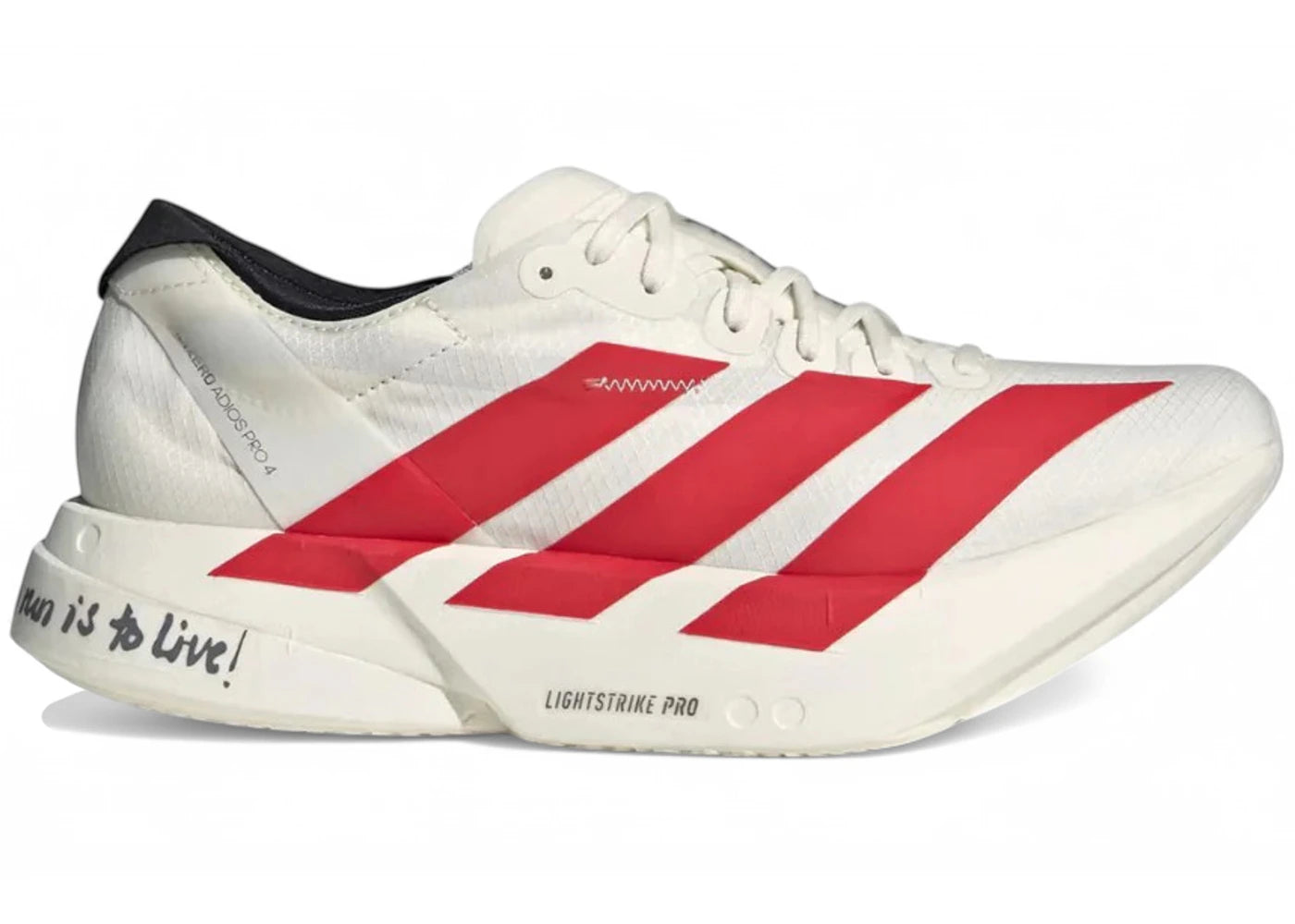 adidas Adizero Adios Pro 4-Off White Better Scarlet