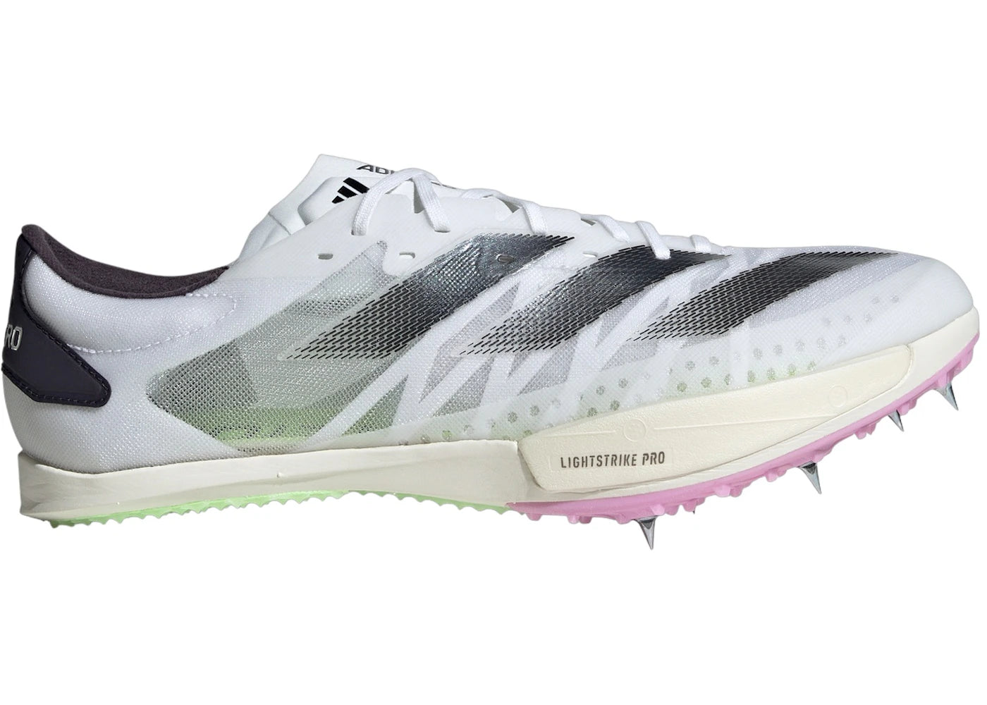 adidas Adizero Ambition-Cloud White Core Black Green Spark