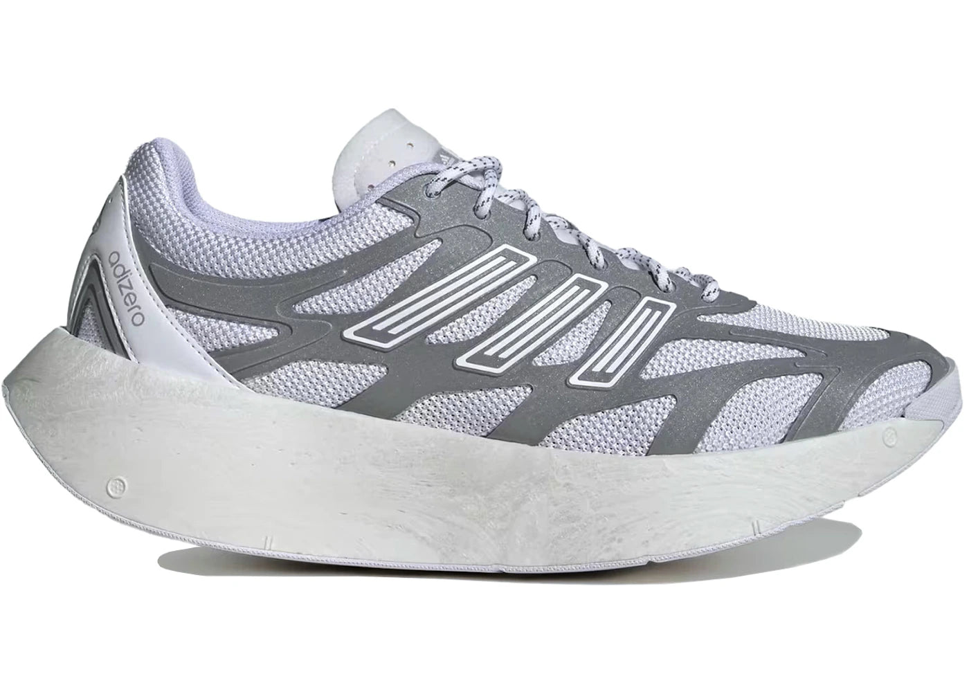 adidas Adizero Aruku-Blanc Argent Métallisé