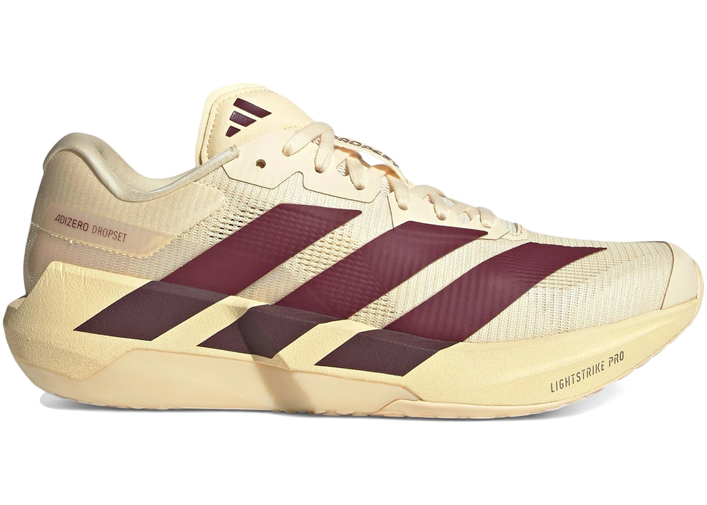 adidas Adizero Dropset Pro Warm Vanilla Maroon - main view
