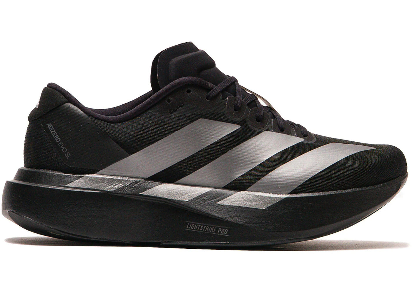 adidas Adizero Evo SL Noir Fer Métallisé