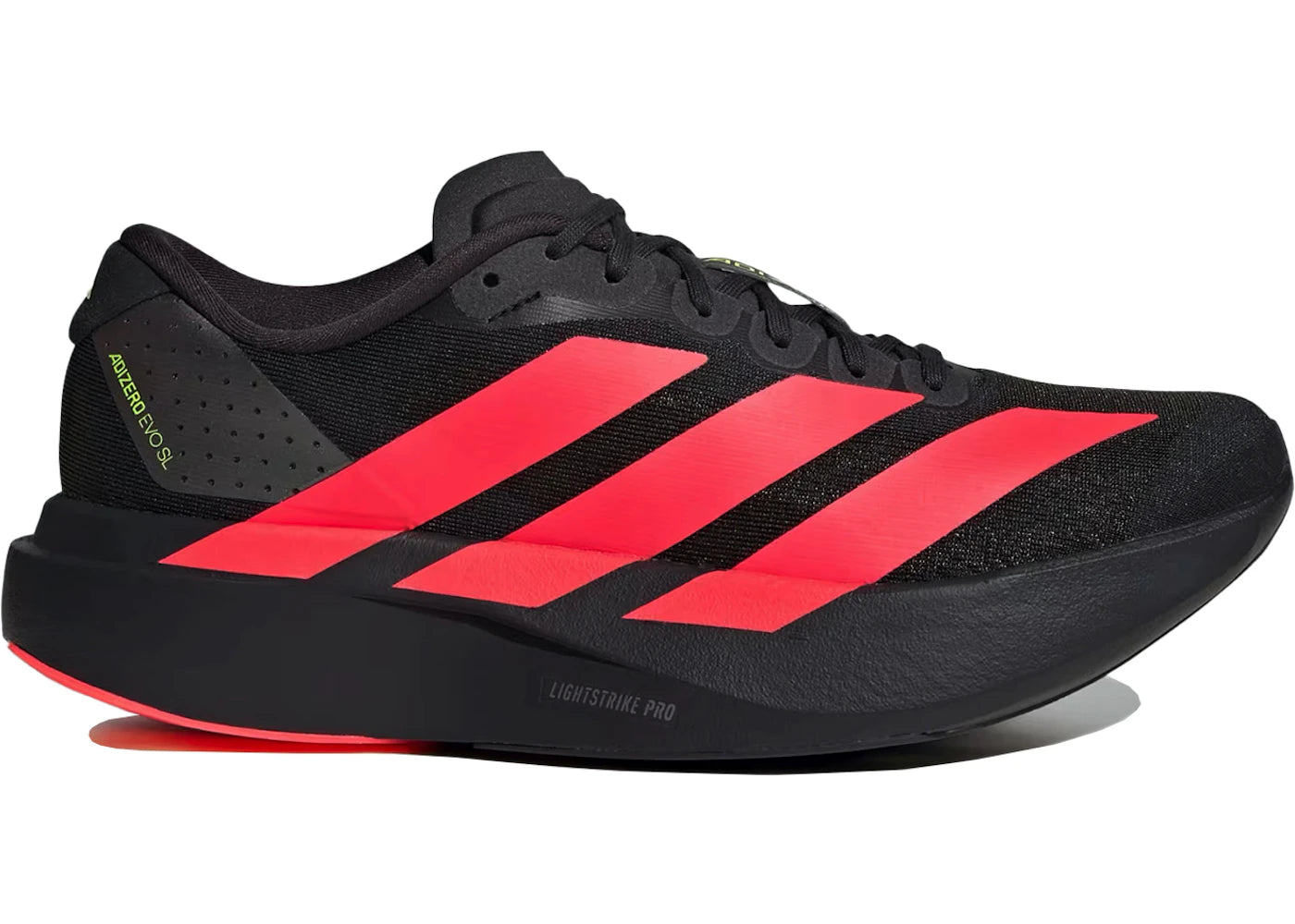 adidas Adizero Evo SL-Carbon Lucid Red Solar Slime (Femme)
