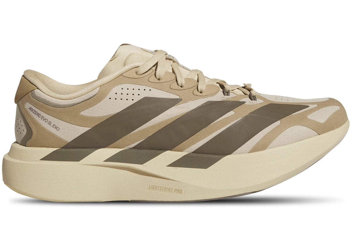 adidas Adizero Evo SL EXO Suede Magic Beige Cargo Brown - main view