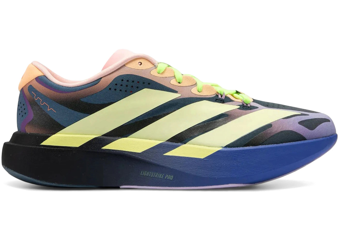 adidas Adizero Evo SL EXO The Whitaker Group Do Not Duplicate Neon Lights Blue - main view