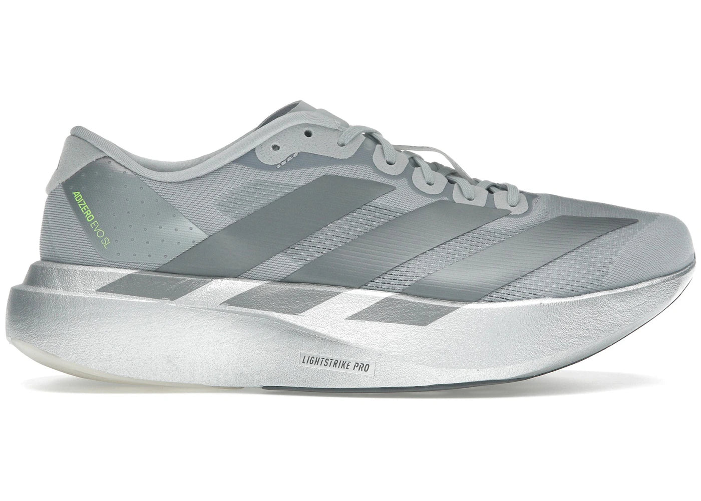 adidas Adizero Evo SL Argent Métallisé
