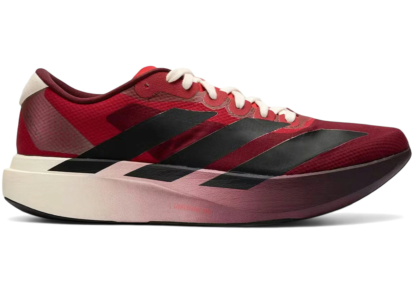 adidas Adizero Evo SL The Whitaker Group Do Not Duplicate 404 Peachtree Red Black