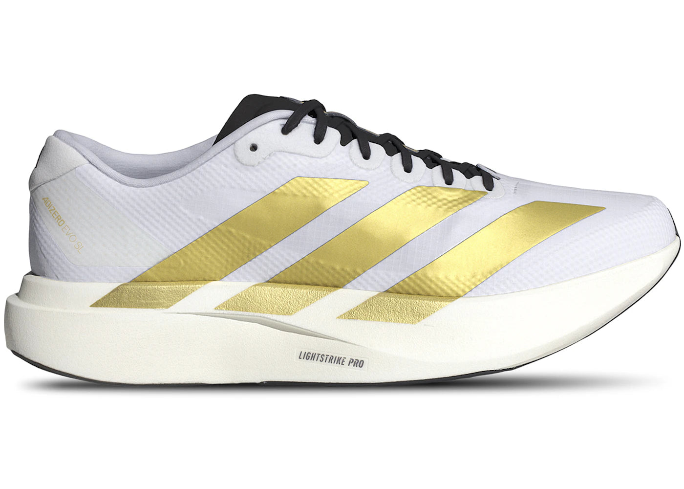 adidas Adizero Evo SL White Matte Gold - main view