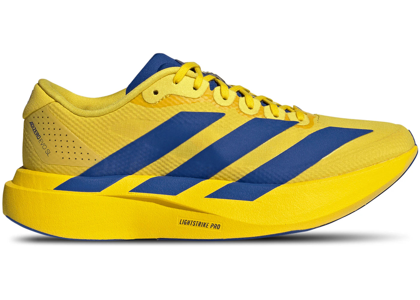 adidas Adizero Evo SL Yellow Royal Blue