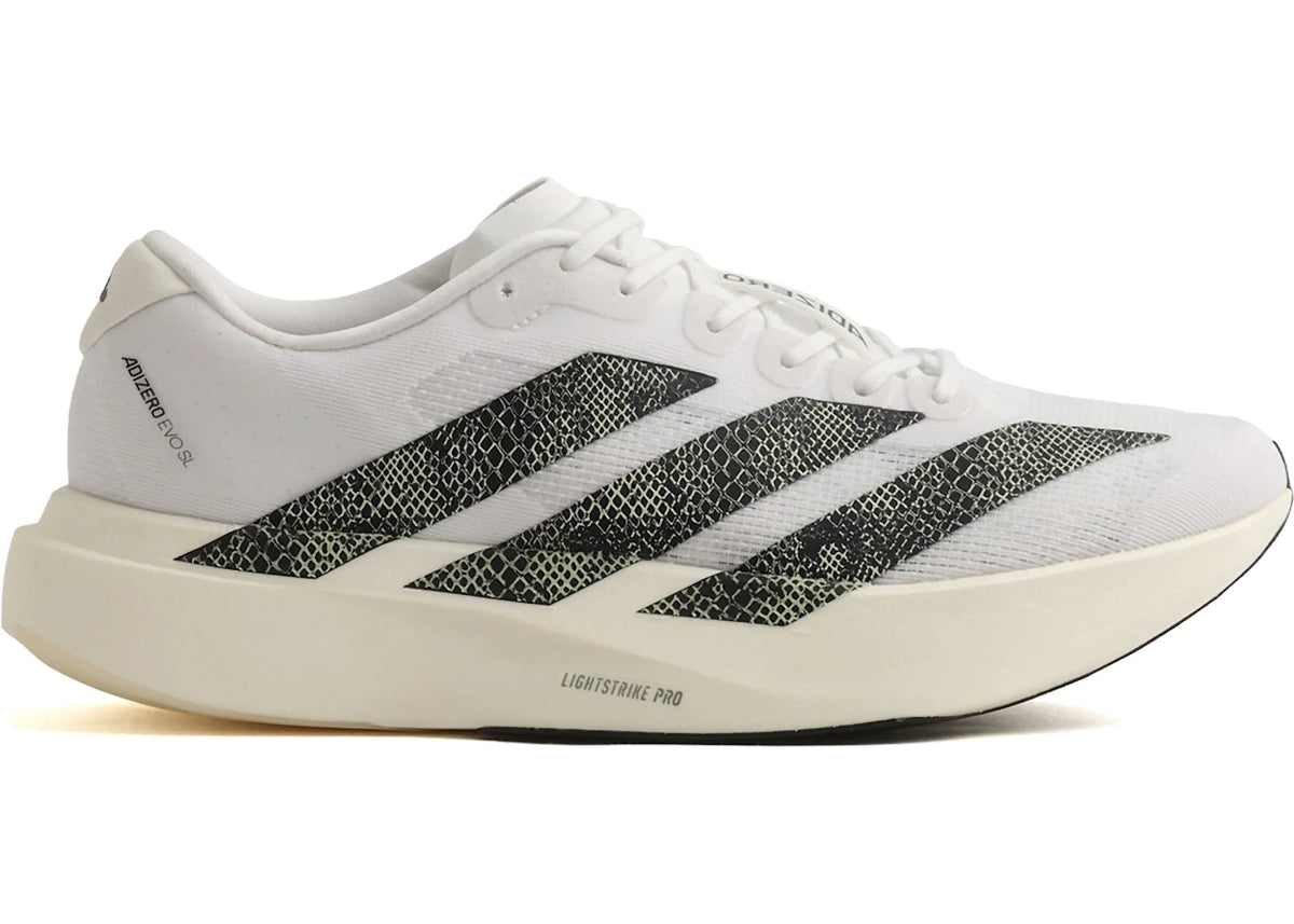 adidas Adizero Evo SL atmos G-SNK Glow-In-The-Dark Snake White - main view