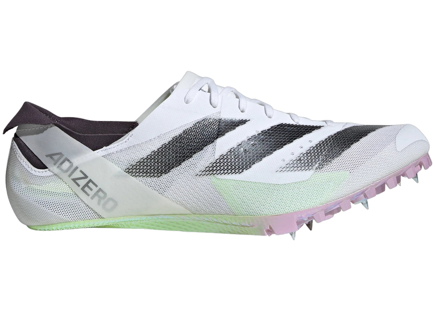 adidas Adizero Finesse Track And Field-Cloud White Core Black Green Spark