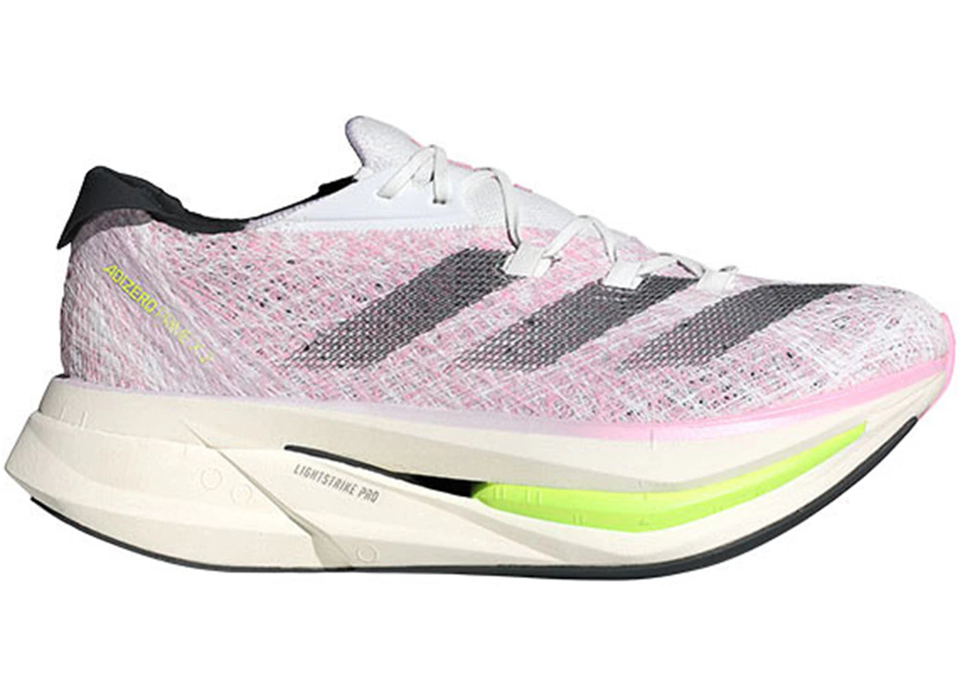 adidas Adizero Prime X 2.0 Strung-Cloud White Pink Spark